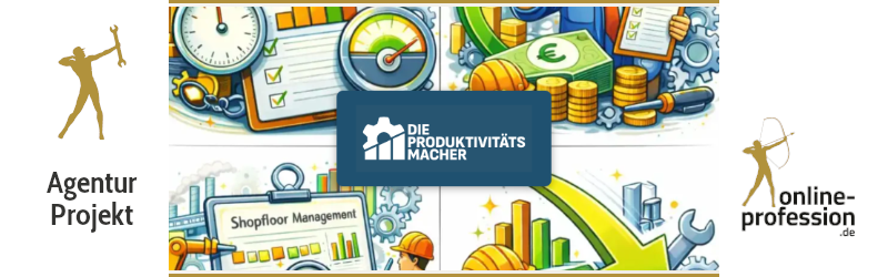 Ein Auftritt für zwei Produktivitätsexperten: Unsere Website für „Die ProduktivitätsMacher"