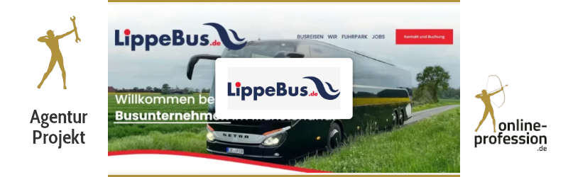 Relaunch mit Newsletter-Anbindung: Unsere Zusammenarbeit mit LippeBus