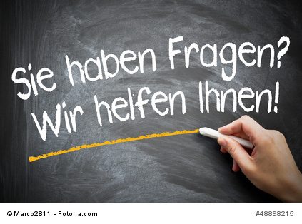 Kundenfragen beantworten und helfen