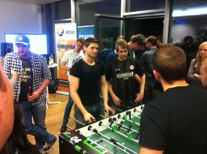 2. Platz beim SEO-Kickerturnier 2013: Horst Hamster