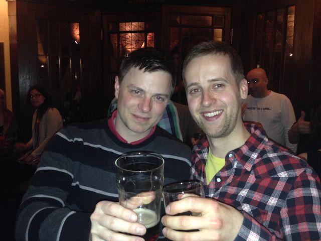 Andreas Müller und Malte Landwehr