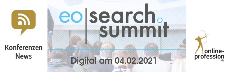 eoSearchSummit: 2020 in Würzburg, 2021 digital